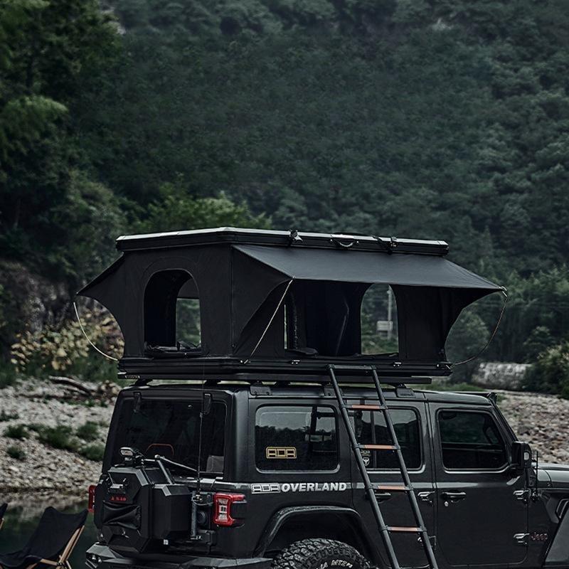 Aluminium Hard Shell Pop-up Roof Top Tent Sleeps 2 Man Rooftop Tent with Roof Bars | Bestrooftoptents.com