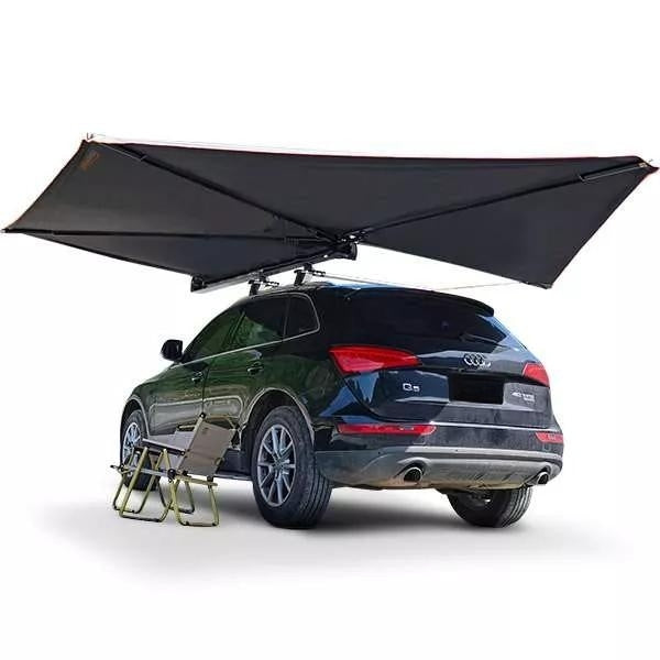 2.5M/8.2' 270 Degree Awning Alu Cab Awning Car Awning Vehicle Awning SUV Awning for Car, Truck, SUV