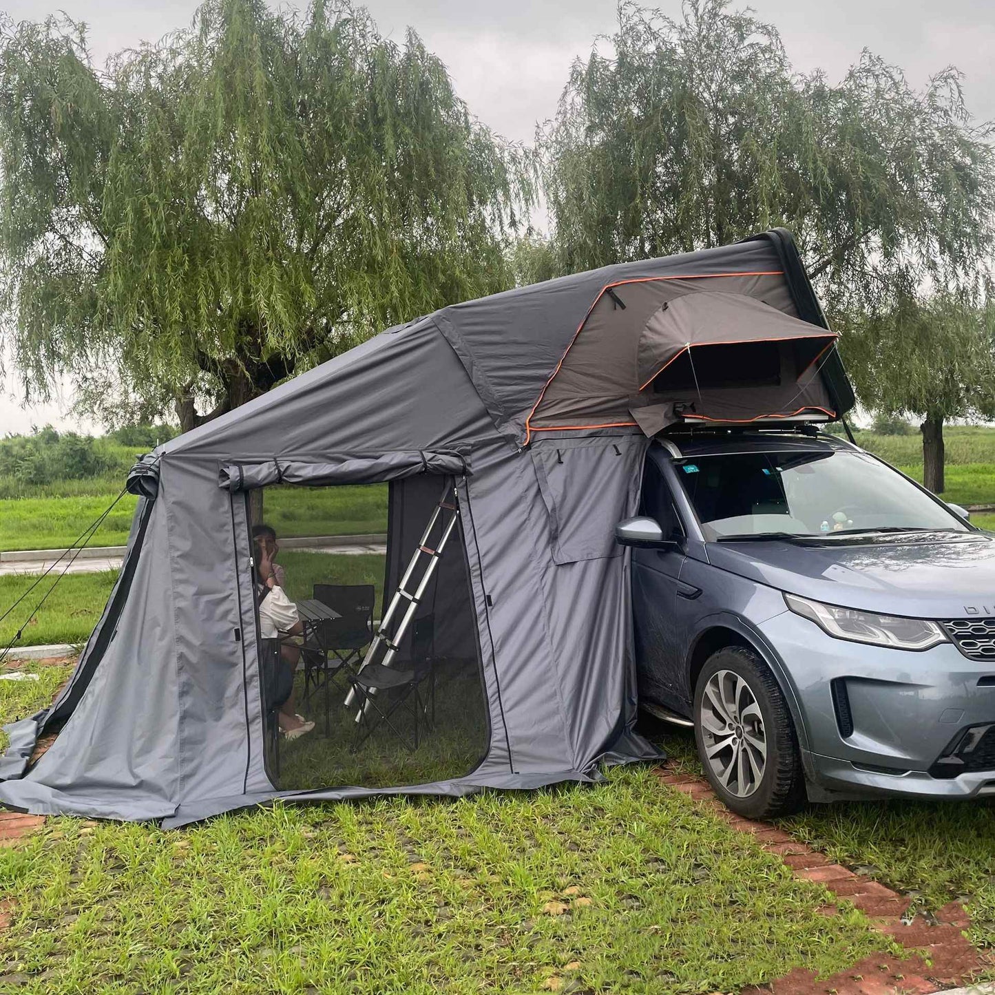 Tent Annex for Hard Shell Fold Out Rooftop Tents